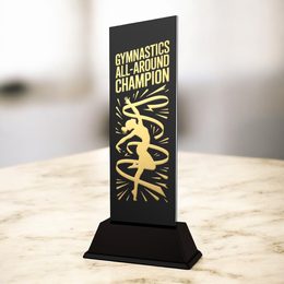 Shadowline Gymnastics All-Around Champion Trophy – Stainless Steel Award