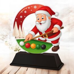 Santa Snooker Christmas Trophy