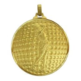 Diamond Edged Female Golf Ball Gold Medal