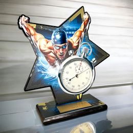 Liano Metal & Acrylic Star Swimming Trophy