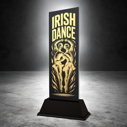 Shadowline Irish Dance Trophy – Stainless Steel Award