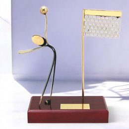 Barcelona Volleyball Handmade Metal Trophy