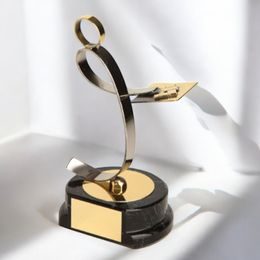 Sevilla Dominoes Handmade Metal Trophy