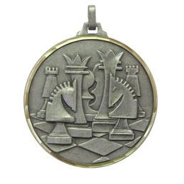 Diamond Edged Chess Silver Medal