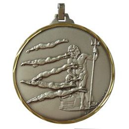 Diamond Edged Swimming Male Multi Stroke Neptune Silver Medal