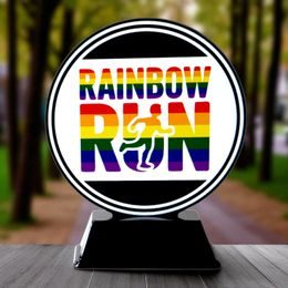 Quantum Rainbow Run Trophy