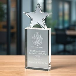 Delta Crystal Block Star Award