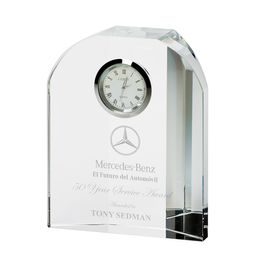 Prestige Crystal Clock Award