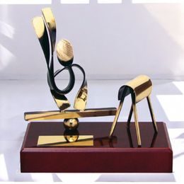 Barcelona Artistic Gymnastics Handmade Metal Trophy