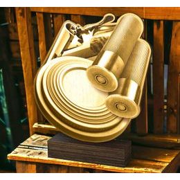 Sierra Classic Clay Pigeon Shooting Real Wood Trophy