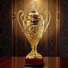 Veron Gold Plated Cup with Lid