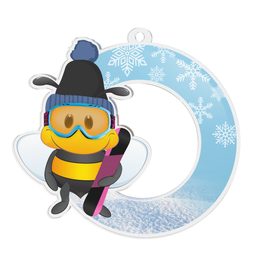 Bumble Bee Snowboard Medal