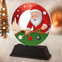 Santa Pool Christmas Trophy