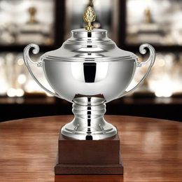 Barzagli Silver Plated Metal Award With Lid
