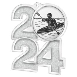 Canoe Kayak 2024 Acrylic Medal
