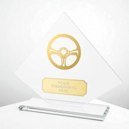 Vanguard Glass and Metal Fusion Motor Sport Trophy