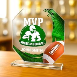 Hopper American Football Glass Award
