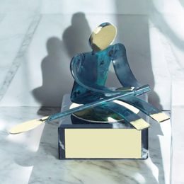 Toledo Rowing Handmade Metal Trophy
