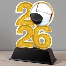 Ice Hockey Year Trophy – Sports Award with Year Selection