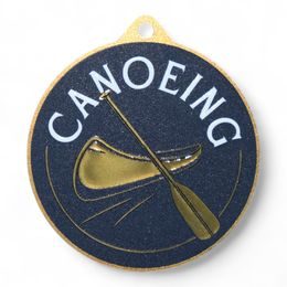 Quantum Canoeing Stainless Steel Medal