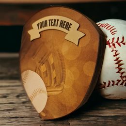 Regal Birchwood Baseball Sepia Shield