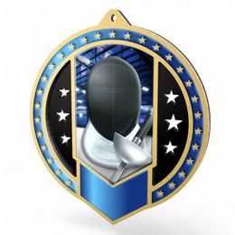 Sentinel Fencing Stainless Steel Medal