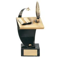 Shakespeare Literature Handmade Metal Trophy