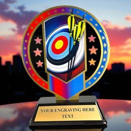 Sentinel Stainless Steel Archery Trophy