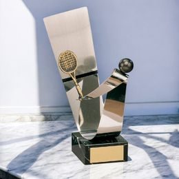 Cartagena Tennis Handmade Metal Trophy