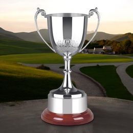 Thistle Silver Plated Hand Chased Cup