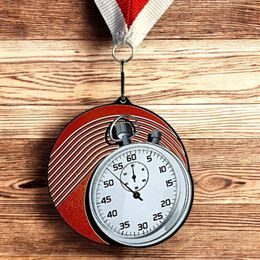 Rincon Colour Athletics Black Acrylic Medal