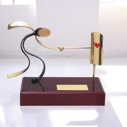 Barcelona Fencing Handmade Metal Trophy