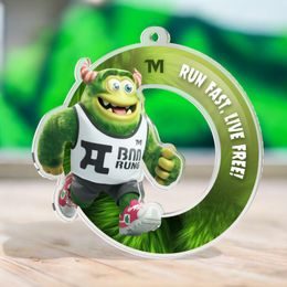 "Dashkin" The Running Trophy Monster Inspire Medal
