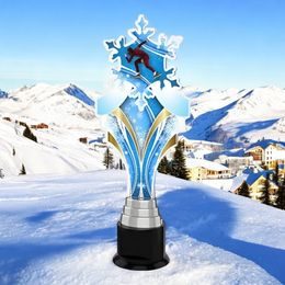 Verbier Speed Skating Snowflake Trophy