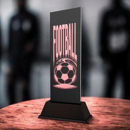 Shadowline Football Trophy – Stainless Steel Award