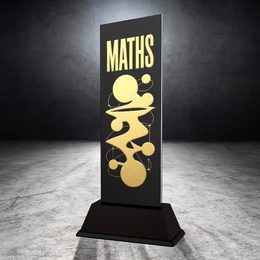Shadowline School Maths Trophy – Stainless Steel Award