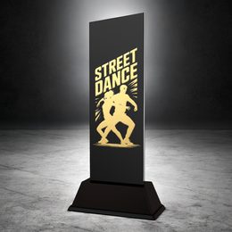 Shadowline Street Dance Trophy – Stainless Steel Award