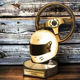 Grove Classic Motorsport Drivers Real Wood Trophy