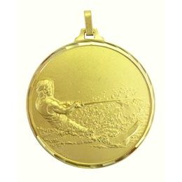 Diamond Edged Water Skiing Gold Medal
