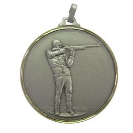 Diamond Edged Rifle Shooting Silver Medal