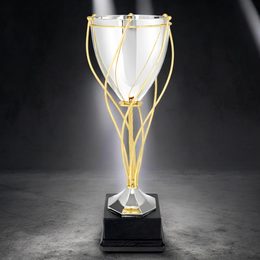 Silver Embrace Trophy Cup