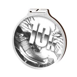 Habitat Classic 10k Run Silver Eco Friendly Wooden Medal