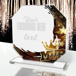 Hopper MVP Glass Award