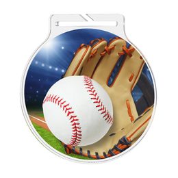 Atlas Baseball Acrylic Medal