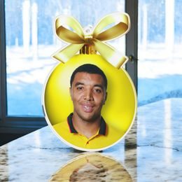 Christmas Photo 2D Bauble Custom Made Printed Medal