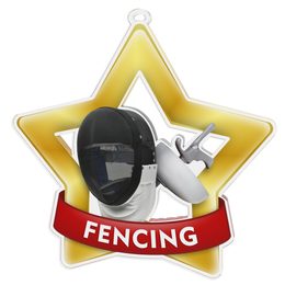 Fencing Mini Star Gold Medal
