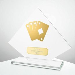 Vanguard Glass and Metal Fusion Cards Trophy