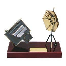 Portrait Photography Camera Handmade Metal Trophy