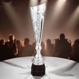 Nero Silver Trophy Cone Stars Cup