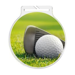 Atlas Golf Acrylic Medal